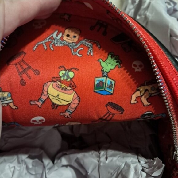 New With Tags Loungefly Toy Story Sid's Toys Double Strap Backpack - Picture 6 of 8